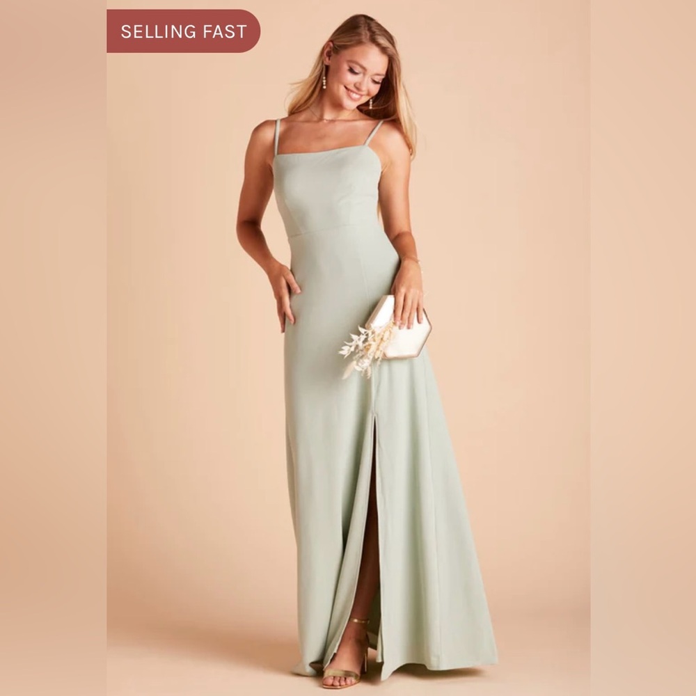 Birdy Grey Benny Dress in Crepe Sage | Small